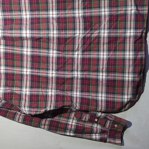 Polo Ralph Lauren Tartan Plaid Pocket Shirt Long Sleeve Button-down Size XXL - Picture 6 of 7
